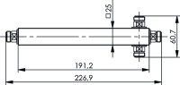 N 3-Way Power Splitter (f) 698-2700 MHz, =-161 dBc...