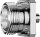 7-16 Einbaubuchse mit Flansch G9 (UT-250) (Telegärtner J01121A0102)
