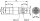 STX M12x1-M12x1 KU X-kod. Cat.6A CO-8X-180-8X-180-C6A000 (Telegärtner J80029A0100)