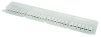 UMJ-Kupplung K Cat.6 RJ45 (f-f), alpinweiß, 24...