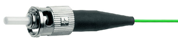 Faserpigtail 9/125 OS2, L=2 m ST Stecker, Keramikferrule, Metallgehäuse (Telegärtner L00819A0007)