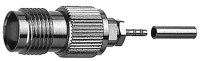 TNC-Kabelbuchse Cr/Cr 50 Ohm G3 (RG-178B/U) 612...