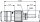 TNC-Kabelbuchse Cr/Cr 50 Ohm G3 (RG-178B/U) 612 (Telegärtner J01011B0032)
