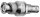BNC-ÜBERSPANNUNGSABLEITER 75 Ohm (m - f) Einbau, 1 GHz (Telegärtner J01007A0003)