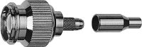 TNC-Kabelstecker Cr/Cr 50 Ohm RG-174/U; RG-188A/U;...