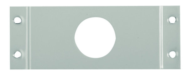 Kabeleinführung 1HE für PROFI Plus, Auskreuzfeld, für 1xPG16, 30° schräg (Telegärtner H02025A0313)