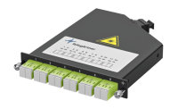 HD3-ES-FanOut-Modul 0,5HE 6xLC D OM4 violett 1xMPO/APC...