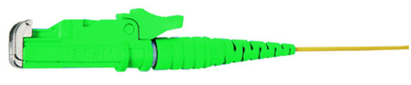 Faserpigtail 9/125 OS2, L=2 m E2000/APC Stecker, grün (Telegärtner L00859A0003)