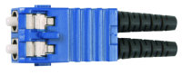STX IP20 SC-RJ Stecker POF Metall, gelb, Ø 2,2mm...