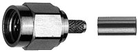 SMA-Kabelstecker Cr 50 Ohm Ni G1 (RG-58C/U)...