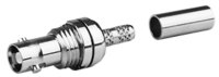 Mini HD-BNC-Kabeleinbaubuchse G4 (RG-179B/U); löt/Cr...