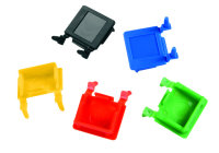 Staubschutz-Klappdeckel Gelb RAL 1023 neutral, f....