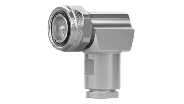 4.3-10 Kabelwinkelstecker Screw, 50 Ohm, IP67 G37 (2.7/7.25), G42 (2.7/7.1), Feldmontage-Type (Telegärtner J01440A0034)