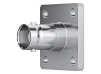 BNC-Kabeleinbaubuchse mit Flansch (25,4) 50 Ohm...