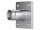 BNC-Kabeleinbaubuchse mit Flansch (25,4) 50 Ohm (Telegärtner J01001A0107)