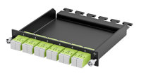 HD3-ES-Patch-Modul 0,5HE 6xLC D OS2/APC grün integr....