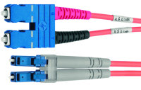 LWL Adapterkabel 2x E9/125 OS2, 3,0m 1x SC Duplex - 1x LC...