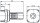 Kabeldirektanschluss für LTP, Cr, 4-pin G1 (RG-58C/U) (Telegärtner H01000A0287)