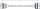 N - 4.3-10 Jumper Kabel 1/4" IP67 L=3,0 m, m-mPP, G20 (1/4" flex) - JMPR/304BL (Telegärtner L00012Q0158)