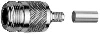 N-Kabelbuchse Cr 50 Ohm TA G5 (RG-223/U), RG-142B/U...