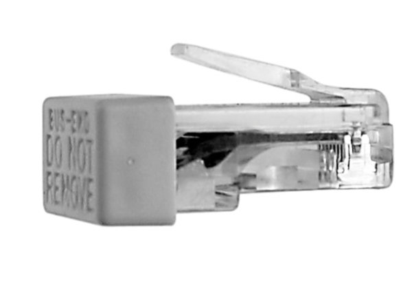 RJ45-STECKER(M) ISDN 2x100 Ohm ABSCHLUSSWIDERSTAND (Telegärtner J00026A0142)
