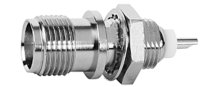 TNC-Einbaubuchse 50 Ohm lötanschluss längsdicht...