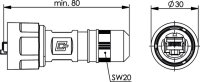 STX V1 RJ45 Steckerset, feldkonf. AWG22-26 Cat.6 Class EA...