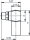 MMCX-Kabelwinkelstecker Cr 50 Ohm G3 (RG-178B/U) (Telegärtner J01340B0011)