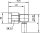 SMA-Winkelstecker Cr Ni G1 (RG-58C/U) (Telegärtner J01150A0099)