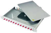 19" LWL-RANGIERVERT.BASIS eco, 1 HE m. 6xLC Duplex...