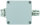 STX V1 Einfachanschlussdose (Telegärtner H82000A0006)