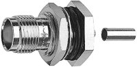 R-TNC Einbaubuchse Reverse Cr/Cr G7 (RG-316/U), einbaudicht (Telegärtner J01011R0007)
