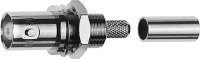 BNC-Einbaubuchse Cr/Cr 50 Ohm G5 (RG-223/U)...