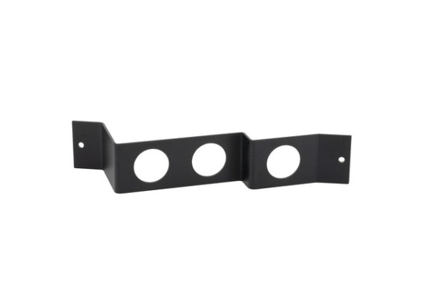 Kabeleinführung 3-fach PROFI E mit 2 Schrauben M4x8 RAL 9005 (Telegärtner H02025A0382)