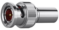 BNC-Kabelstecker UHD Cr/Cr 75 Ohm G27 (1.0/4.6-6.7)...