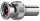 BNC-Kabelstecker UHD Cr/Cr 75 Ohm G27 (1.0/4.6-6.7) (Telegärtner J01002B0090)