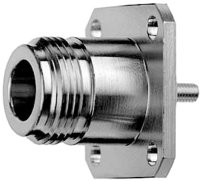 N-Einbaubuchse 50 Ohm mit Flansch (Telegärtner...