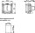 STX V6 Flansch m. Montage-Set für AMJ-Modul/Kupplung (Telegärtner J00029A0040)