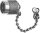 TNC-Abdeckkappe für TNC-Buchse mit Kette IP68 (Telegärtner H00050A0000)