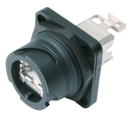 STX V1 Flanschset RJ45 Modul A Cat.6A (ISO) (Telegärtner J80020A0002)