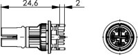 STX M12x1 EBB X-kod. Cat.6A BS8X180-0-4THR000BM000...