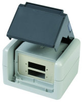 Anschlussdose IP44 AP für 2x SC-D Kupplung...