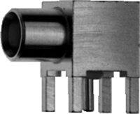 MCX-Winkelbuchse LTP Au Raster 5.08 (Telegärtner...
