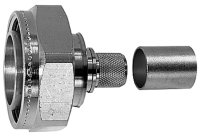 7-16 Kabelstecker Cr/Cr 50 Ohm G1 (RG-58C/U); G5...