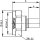 7-16 Kabelstecker Cr/Cr 50 Ohm G1 (RG-58C/U); G5 (RG-223/U) (Telegärtner J01120A0106)