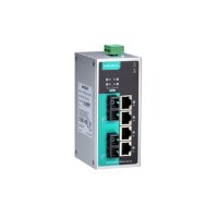 Moxa EDS-P206A-4PoE-SS-SC-T