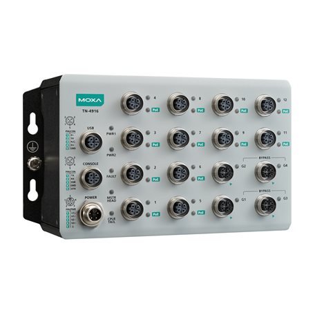Moxa TN-4916-ETBN-F-12PoE-4GTXBP-WV-CT-T