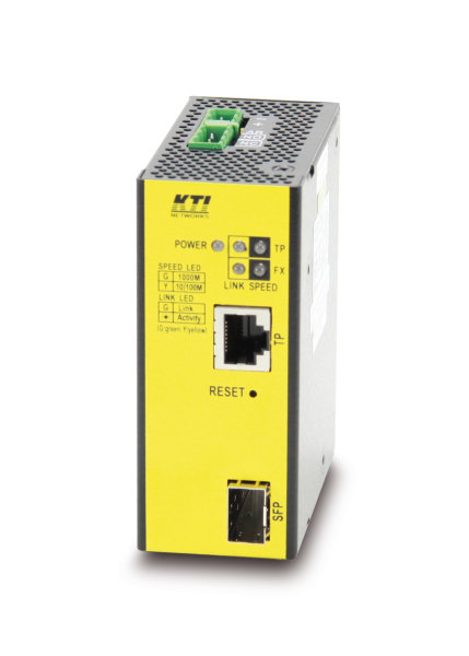 KTI KGC-260-LX20 Medienkonverter RJ45 / SFP