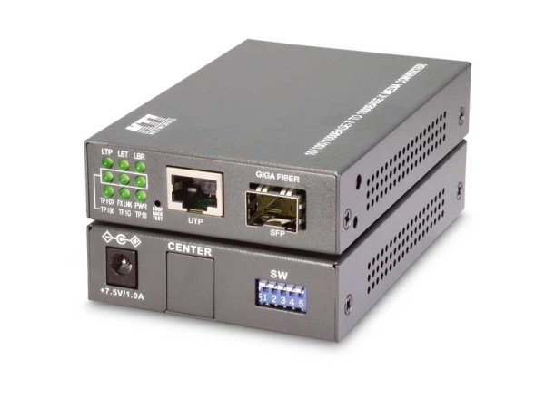 KTI KGC-310M-W3510 /C Gigabit Medienkonverter Singlefiber RJ45 / LC SM 10km