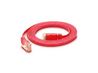 Slimwire SLW+-rt-0.5 SlimWire+ Patchkabel rot 0.5 m